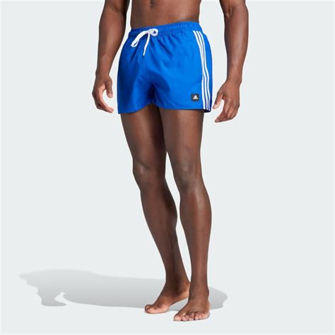 adidas badeshorts 3-streifen clx für herren|Blaue 3.